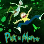 Обложка аниме Рик и Морти